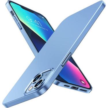 Imagem de Capa Capinha Para iPhone 14 Normal 6.1 Acrílica Fosca Fina - Danet, Az