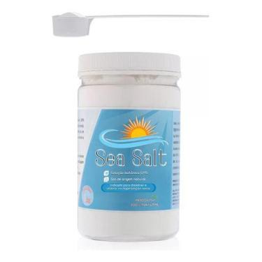 Imagem de Sal Para Lavagem Nasal Pote 1 Kg Com Dosador 1g - Salt, Branco