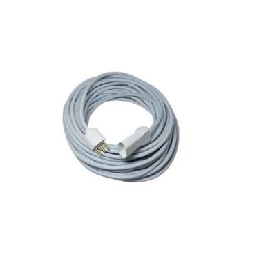 Imagem de Extensão Elétrica 10a/20a Reforçada 5m PP 2x1,5 Plug Reto BR - Margiri