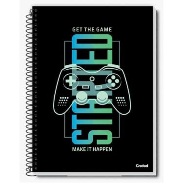 Imagem de Caderno Universitário 1 Matérias 96 Folhas My Collection Masculino Cre