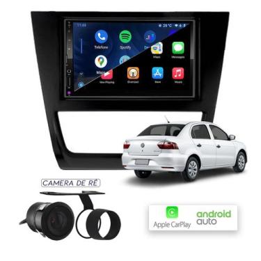 Imagem de Kit Multimídia CarPlay e Android Auto Volkswagen Voyage G5 - First Opt