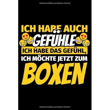 Imagem de Notizbuch liniert: Boxen Geschenke Boxsport Boxer lustig