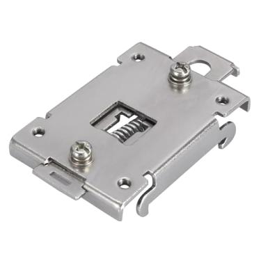 Imagem de Material Resistente do Grampo Montagem do Trilho do Ruído para a Braçadeira 35mm 1PCS do relé do Estado Sólido