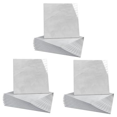 Imagem de Azulejo de parede de PVC com padrão de mármore, adesivos de parede autoadesivos de vinil à prova d'água de 60 x 30 cm para banheiro, cozinha, sala de estar e superfícies lisas (G60 (30 peças))