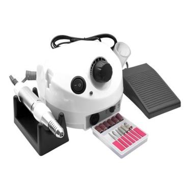 Imagem de Aparelho lixar Motor Unha Lixa Porquinho Elétrico Nails manicure - Vij