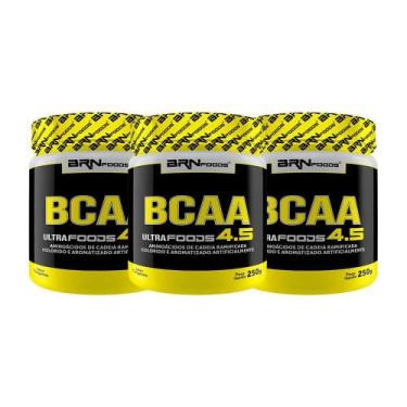 Imagem de Kit 3X Bcaa Ultra Foods 250G - Brn Foods