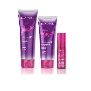 Imagem de Shampoo + Cond + Óleo Liso Mágico Lowell