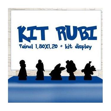 Imagem de Kit Painel display Festa Infantil Aleatorio RUBI - IMPAKTO VISUAL - Im