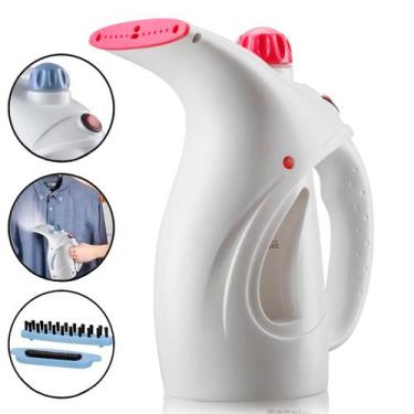 Imagem de Vaporizador Elétrico Portátil Tira Amasso e Passa Roupas - 110V