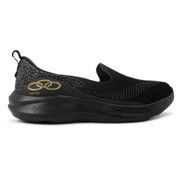 Imagem de Tênis Olympikus Feminino Slip On Safira Casual Preto/preto 43608374-41