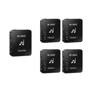 Imagem de Sistema De Monitor De Fone De Ouvido Sem Fio M-VAVE WP-10 2.4GHz Recar