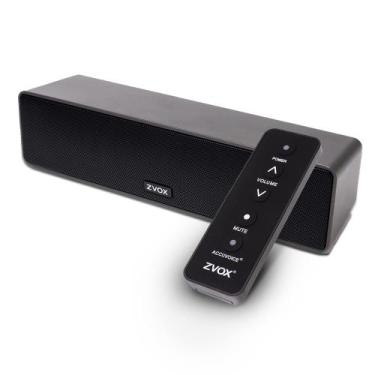 Imagem de Soundbar Compacta ZVOX AccuVoice AV100 - Áudio de Alta Qualidade