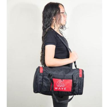Imagem de Bolsa Viagem Academia Trabalho Pequena Mala Reforçada Alça - WAVE SHOP