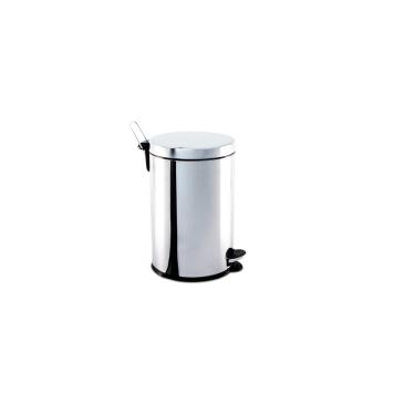 Imagem de Lixeira com Pedal e Balde Brinox Decorline 5 L - Ø 20x30cm Aço Inox