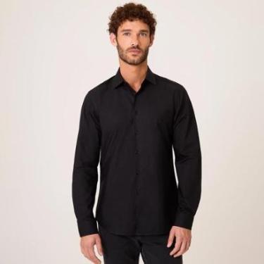 Imagem de Camisa Dudalina Milano Tricoline Lisa Masculino-Masculino