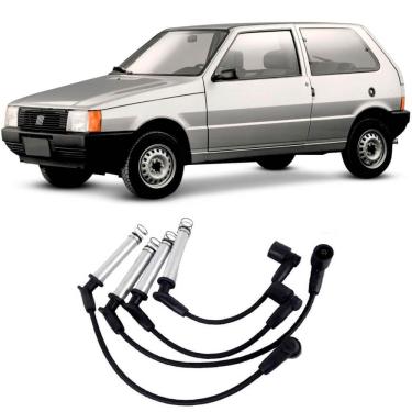 Imagem de Jogo Cabo Vela Ignição Fiat Uno 1.3 1.5 85 a 89 Ngk