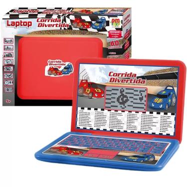Imagem de Laptop Infantil Brinquedo Interativo Educativo Menino c/ Som