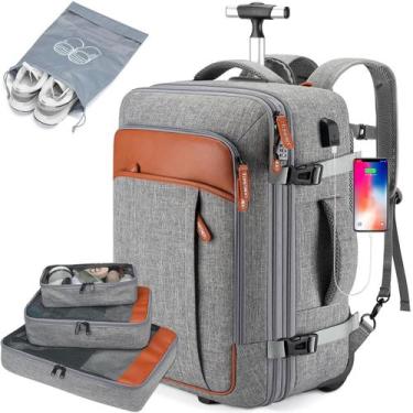 Imagem de Mochila com rodinhas Lumesner Travel Wheeled 17.3" para laptop 40L