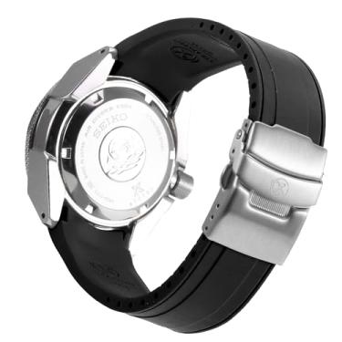 Imagem de Pulseiras de relógio StrapXPro (SRX1A) de 22 mm com extremidade curva de substituição para relógio de mergulho automático Seiko Prospex Samurai Series e King Samurai SRPB09, SRPB51, SRPB53, SRPE35