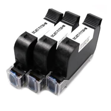 Imagem de Cartucho portátil para impressora a jato de tinta A Level Ink 1/3/5/10 peças de secagem rápida, preto, nível B, 12,7 mm, peças originais para escritório