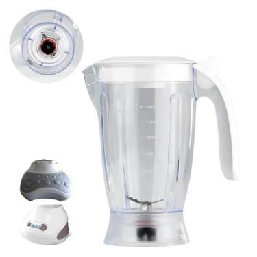 Imagem de Copo de liquidificador com tampa p/ walita liqfaz e liqstar - Dasshaus