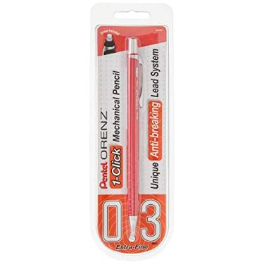 Imagem de Pentel Lapiseira Orenz 0,3 mm, linha extrafina, barril vermelho, pacote com 1 (PP503BP)
