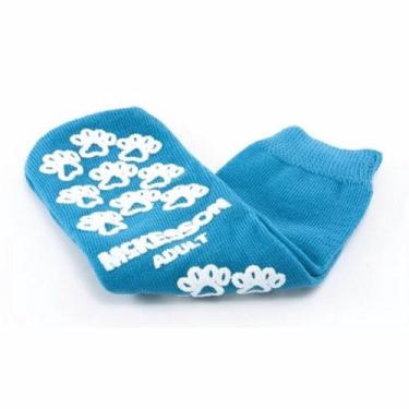 Imagem de Slipper Socks Teal 2 Pares por McKesson