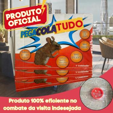 Imagem de Folha Para Controle de Pragas Cola Adesiva Pega Tudo Kit com 3 - Merca