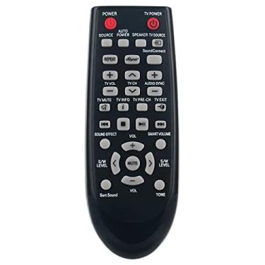 Imagem de AH59-02612B Controle remoto de substituição aplicável para alto-falante Soundbar Samsung HW-H550 HW-H551 HW-H570 HW-H550/ZA HW-H551/ZA HW-H570/ZA Sistema de barra de som