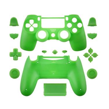 Imagem de Capa WPS Matte Controller Collection com invólucro completo + botões completos para controle PS4 PlayStation Slim Pro (JDM-040), Verde