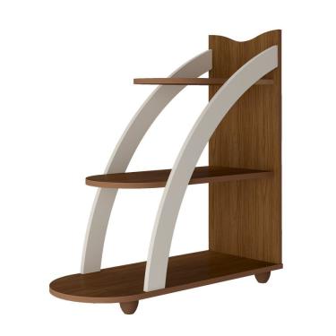 Imagem de Mesa De Apoio Andes Artely Cedro/Off White