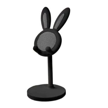 Imagem de Suporte de Celular suporte para tablets Mesa Orelha de Coelho Altura Ajustável Fofo Coelho Mesa Laptop