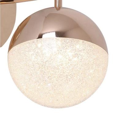 Imagem de Arandela Media Luna French Gold Transparente