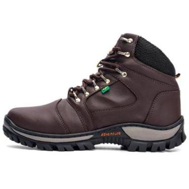 Imagem de Coturno Bota Botina Masculino Sola Costurada Palmilha Gel Cor:;Tamanho:37;Genero:Masculino-Masculino
