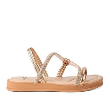 Imagem de Sandália Dakota Flatform Metalizada Y8621-Feminino