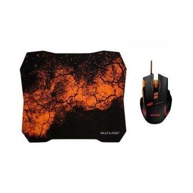 Imagem de Combo Mouse E Mouse Pad Gamer Multilaser - Mo256