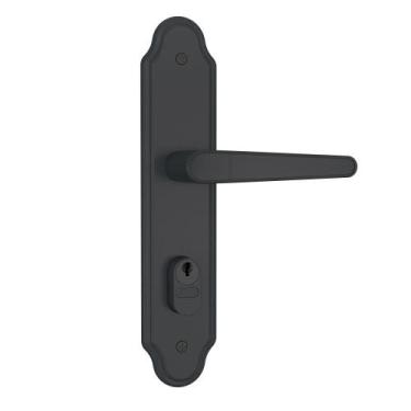 Imagem de Fechadura Stam 803/03 Externa Grafite/Preto Fosco - 22538