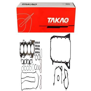 Imagem de Junta Completa C/ Retentores (Jg) Ecosport 1.6 16V 2014 A 2018 / Fiesta New 1.6 16V 2014 A 2020 / Focus New 1.6 16V 2014 A 2020 - Takao Jcrfo16Bm