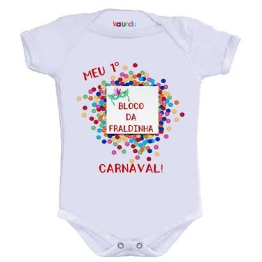 Imagem de Body Divertido - Carnaval Bloco da Fraldinha - KALUNDU KIDS, G