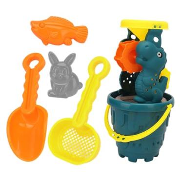 Imagem de Yunhgft Brinquedos de Praia para Crianças Brinquedos de Areia Presentes de Aniversário de Verão para Meninos E Meninas de 3 a 10 Anos Balde Pá