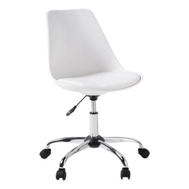 Imagem de Cadeira Escritorio Giratoria Poltrona Premium - Branca