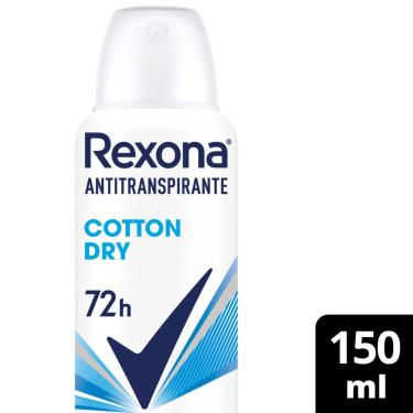 Imagem de Desodorante Rexona Motionsense Antitranspirante Aerossol Cotton Dry 150ml