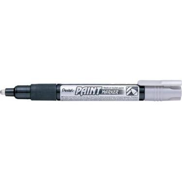 Imagem de Marcador Pentel paint prata