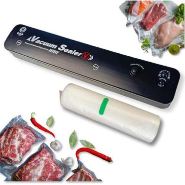 Imagem de Seladora A Vácuo Alimentos Vacuum Sealer110 V C/ 1 Bobina 20x5m - VACU