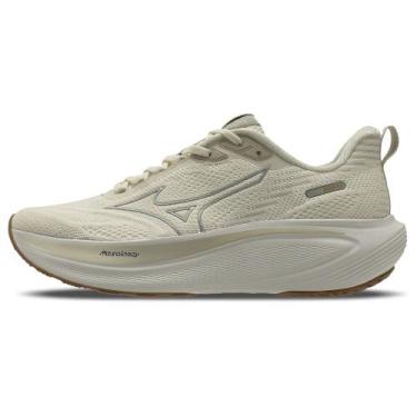 Imagem de Tênis de Corrida Mizuno Base Prime, Bege, 39