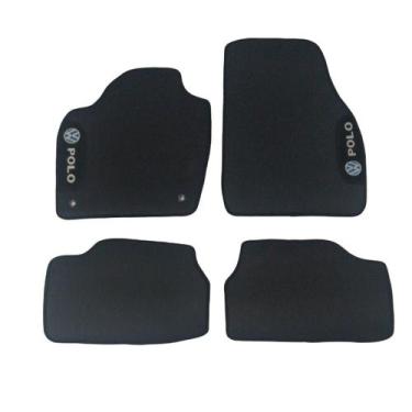 Imagem de Tapete Automotivo Borracha Pvc Wv Polo - Tapecars