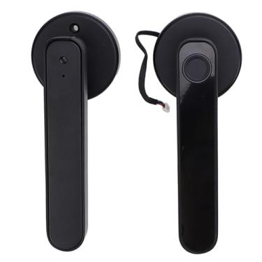 Imagem de Fafeicy Lock Smart With Handle -App Key Desbloquear, Aplicável a 35 a 55 Mm de Espessura, Desbloqueio de Senha Anti Peep, ABS, Adequado para Uso Doméstico