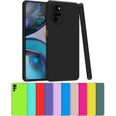 Imagem de Capa Capinha Case Compatível Motorola Moto G22 Silicone Aveludado Com Proteção De Câmera (ROSA CHICLETE)