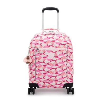 Imagem de Mala Kipling Mese Pink Palm-Feminino