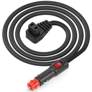 Imagem de Cabo de Alimentação de Mini Geladeira de Carro DC 12V/24V Cabo de Extensão de Carro (3m)